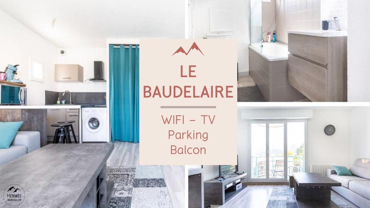 Le Baudelaire - Cosy Studio Et Parking A Grenoble Exteriér fotografie